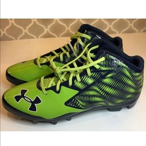 Under Armour Mens 14 Nitro Clutchfit Mid Cleats